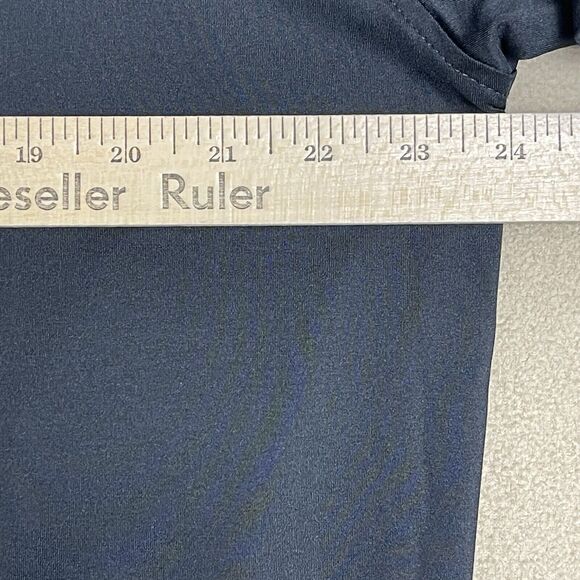 Footjoy Polo Shirt Mens Large Black Golfing Rugby Logo Preppy Adult - Picture 4 of 11